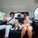Debina Bonnerjee Instagram - Better together ❤️❤️ Messy, blurred, clumsy, smiley, this is us 👶🏻🥰🫠 . . #dubai #travel #fun #makingmemories #love