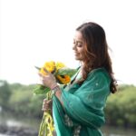Devoleena Bhattacharjee Instagram - Let your soul glow 🥰🧿🦋 Outfit: @shubhayu2524 Styling: @styling.your.soul Makeup & Hair - @makeup_by__shraddha Clicked by @fashion_btphotography #blessedlife #onlypositivevibes Mumbai, Maharashtra
