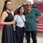 Dia Mirza Instagram - Had an incredible time at the Anant Bajaj Paryavaran Mitra-Kids for Tigers event, supported by Bajaj Electricals Foundation! With over 1200 children, parents, teachers, and guests in attendance, it was a massive success. The highlight was being present as voice to PETA’s animatronics elephant, ‘Ellie’. We were captivated by the stunning photo exhibition showcasing Sarmaya and Sanctuary’s diverse Art and Conservation wild animal collection. Animal Planet also provided fantastic content to educate and engage the children. Thank you @bittusahgal for always giving me an opportunity to engage with the most energising members of our country, our #KidsForTigers 💚🐯 And thank you @petaindia for partnering with us and introducing Ellie to our children 🐘🌳 @sanctuaryasia @animalplanet @ncpamumbai @carapiranha #KidsForTigers #BajajElectricalsFoundation #Conservation #WildlifeEducation #awareness #tiger #onlyatthencpa #petaindia #animalplanet #SeekSanctuary #ForPeopleForPlanet #GlobalGoals #ForNature #SDGS #IAmNature