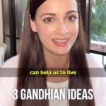Dia Mirza Instagram - This #InternationalDayOfNonViolence sharing 3 Gandhian principles that can deeply affect our lives and shape our future 💚🦋🐯🌏🕊️ #GandhiJayanti #Peace #ForNature #SDGs #GlobalGoals #ForPeopleForPlanet @unep @unitednations @uninindia @theglobalgoals @unsdgadvocates @sdgaction Creative by @freishia