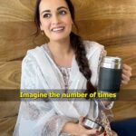 Dia Mirza Instagram - Say Hi to #PlasticFreeJuly 💚🕊️ It’s takes 21 days to form a habit. Would you try carrying your own mug for 21 days? Imagine the number of single use plastics cups/mugs you would stop from entering the natural world by doing this! I also read recently that the heat of the drink leeches micro plastics into the drink. So each time we choose a disposable container even if it’s ‘paper’ (these are all lined with plastic) we are ingesting plastic. Let’s come together and find more solutions for plastic pollution. Let’s change our behaviour 🙌🏼 For our health and the health of our planet 🌏🦋🐯🦋🌊 #BeatPlasticPollution #SolutionToPlasticPollution #ForPeopleForPlanet #CleanSeas #ForNature #PlasticFreeJuly @unep @uninindia @unsdgadvocates @sdgaction