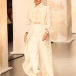 Dia Mirza Instagram - Proud to have walked for Raga by Titan X Pankaj and Nidhi at Lakme Fashion Week in partnership with FDCI. Heartiest congratulations to the designer duo for the completion of 15 years at fashion week and to Raga by Titan for their debut show at Lakme Fashion Week. The stunning ivory ensemble, from the XV collection paired with the exquisite watch from Raga by Titan’s Power Pearls collection, embodied grace and resilience, akin to modern woman 💖🕊️ #TitanRaga #RagaByTitan #Raga #RagaWatches #WomensWatches @lovemyraga @pankajandnidhi @lakmefashionwk @fdciofficial #ThrowbackThursday Hair and Make Up by Team @diva_rose21 @karanrai001 @kiran_chhetri92