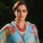 Dia Mirza Instagram - Woh tara kheench laoon hai tere naseeb mein jo 💖🏍️🦋⛰️ #DhakDhak In Cinemas Now 💓 Outfit Courtesy @payalkhandwala Jewellery @silverstreakstore Styled by @theiatekchandaney MUH @shraddhamishra8 Photos by @dhruv_dixit_serenity Managed by @shruti8711 @exceedentertainment