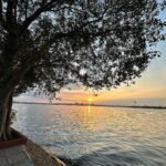 Dia Mirza Instagram - Chasing sunsets 🌅 as usual 💖 #SunsetKeDivane @vaibhav.rekhi 🙃🐯 Sailing Club