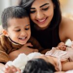Disha Madan Instagram - Mother’s Day is everyday for me ♥️ So blessed to have my two wonderful babies ✨ My dear Vian & Avira, thank you for choosing me! Mimi loves you 🤍