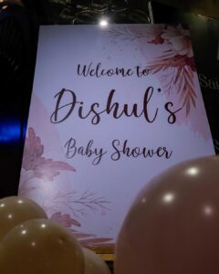 Disha Parmar Instagram - Couldn’t have asked for a better night! 🌸🦋
Celebrating our 👶🏻 with just the close friends & Family and having the best time.

Thankyouuu soo much @shivaniparikh06 & @gaurav_richboyz for throwing this Baby shower & making the mamma & baby very Happy! ♥️

And @meghaisrani for capturing our milestones in life ever so beautifully 🫶🏻

Our baby is lucky to have soo many people already loving him or her! 🥹💜 
@rahulvaidyarkv

Event Decor & Managed by @scribbleandpop_events 🩷