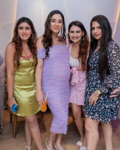 Disha Parmar Instagram - Couldn’t have asked for a better night! 🌸🦋
Celebrating our 👶🏻 with just the close friends & Family and having the best time.

Thankyouuu soo much @shivaniparikh06 & @gaurav_richboyz for throwing this Baby shower & making the mamma & baby very Happy! ♥️

And @meghaisrani for capturing our milestones in life ever so beautifully 🫶🏻

Our baby is lucky to have soo many people already loving him or her! 🥹💜 
@rahulvaidyarkv

Event Decor & Managed by @scribbleandpop_events 🩷