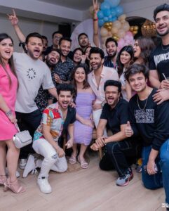 Disha Parmar Instagram - Couldn’t have asked for a better night! 🌸🦋
Celebrating our 👶🏻 with just the close friends & Family and having the best time.

Thankyouuu soo much @shivaniparikh06 & @gaurav_richboyz for throwing this Baby shower & making the mamma & baby very Happy! ♥️

And @meghaisrani for capturing our milestones in life ever so beautifully 🫶🏻

Our baby is lucky to have soo many people already loving him or her! 🥹💜 
@rahulvaidyarkv

Event Decor & Managed by @scribbleandpop_events 🩷