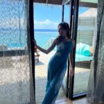 Donal Bisht Instagram - 💙 . . . . . . . . . . . . . . . . . . . . . . . @ikichic_official @littlepuffsofhappiness @dour.mie @houseofdawn.in . . . . #girl #wonderland #maldives #hot #explore #donalbisht #elegence #instagood #instamood #goodvibes #happy #location #pictureoftheday #best #beautiful #dress #love #pink #instagram #instamood #instalike #blessed #actor #vacay #lifestyle #beauty #glam #beautiful #looks #cool #morning