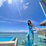Donal Bisht Instagram - 💙 . . . . . . . . . . . . . . . . . . . . . . . @ikichic_official @littlepuffsofhappiness @dour.mie @houseofdawn.in . . . . #girl #wonderland #maldives #hot #explore #donalbisht #elegence #instagood #instamood #goodvibes #happy #location #pictureoftheday #best #beautiful #dress #love #pink #instagram #instamood #instalike #blessed #actor #vacay #lifestyle #beauty #glam #beautiful #looks #cool #morning