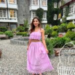 Donal Bisht Instagram - Some locations are just beautiful !! 💕 #family #vacay #nainital . . . . . . . . . . . . . . . . . . . . . @styleitupbyaashna @labelmuslin . #girl #travel #diva #hot #explore #donalbisht #elegence #instagood #instamood #goodvibes #happy #location #pictureoftheday #best #beautiful #dress #love #pink #instagram #instamood #instalike #blessed #actor #lifestyle #vacay #glam #beautiful #looks #morning Nainital