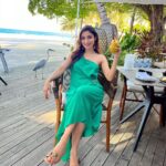 Donal Bisht Instagram - A day in my life on my special day 🫶💚 . . . . . . . . . . . . . . . . . . . . . . . . . . . . . . . . @leisureloomindia . #girl #skyisthelimit #doll #diva #hot #explore #donalbisht #elegence #instagood #instamood #goodvibes #happy #happymood #pictureoftheday #best #beautiful #dress #love #smart #instagram #instamood #instalike #blessed #actor #actorslife #lifestyle #outfit #glam #beautiful #looks Maldives