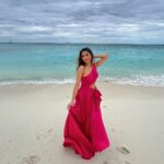 Donal Bisht Instagram - Butterfly in ocean !! . . . . . . . . . . . . . . . . . . . . . . . . . . . @littlepuffsofhappiness @thecraftedcandy @gunusahni . #girl #sea #travel #diva #hot #explore #donalbisht #elegence #instagood #instamood #goodvibes #happy #location #pictureoftheday #best #beautiful #dress #love #pink #instagram #instamood #instalike #blessed #actor #beach #lifestyle #vacay #glam #beautiful #looks #maldives #morning Maldives
