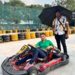 Donal Bisht Instagram - Let’s #gokart 😃 #bts #southfilm #telugu #waitforit . . . . . . . . . . . . . . . . . . . . . . . . . . #girl #shoot #diva #explore #donalbisht #elegence #instagood #instamood #goodvibes #happy #location #pictureoftheday #best #beautiful #dress #love #fun #instagram #instamood #instalike #blessed #actor #lifestyle #glam #beautiful #looks #morning #location Hyderabad