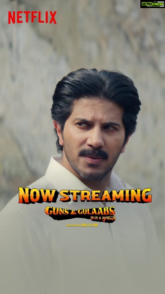 Dulquer Salmaan Instagram - No guts, no glory - here’s presenting Arjun’s dhamakedaar story 💥 Guns & Gulaabs is NOW STREAMING on @netflix_in 🔫🌹 @rajanddk @netflix_in @rajkummar_rao @gouravadarsh @tjbhanu @gulshandevaiah78 @iamsumankumar @sumitaroraa @shreyadhan13 @poojagor @vipin.sta @jogimallang @thisisnilesdivekar @iammanujsharma @goutamsharmaa191 @ @gouravsharmaa191 @tanishqchaudhary_ @krishrao_official @suhanisethi_ @araham.sawant @d2r_films @amanpant02 #satishkaushik