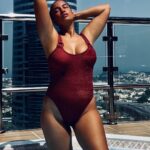 Elena Roxana Maria Fernandes Instagram - Sunkissed! ❤️ . . 📸 @fotomanipulationz 👙 @hunza.g @rosiehw . . #sun #sunkissed #vacation #swim #pool #swimsuit #fashion #style #body #bodypositive #glam #glow #outfitinspiration #ootd #outfitoftheday #body #inspire #shine #travel #hunza #hunzag