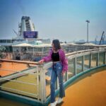 Fenil Umrigar Instagram - cruise vacay ♥️🌊 #motherdaughtertime #cruisevacay #cordeliacruises #traveloncruise @cordeliacruises