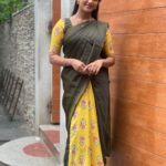 Gabriella Charlton Instagram - You may not be there yet, but you’re closer than you were yesterday. 🤍 Thanks to @sdduniqueboutique_97 for the beautiful sarees & blouses ✨