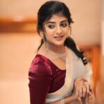 Gabriella Charlton Instagram - What is it about white sarees 😭❤️ Costume @sdduniqueboutique_97 Captured by @dhanush__photography Makeup @murugeshmakeup_hair Hair by @shalini_hairartist