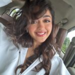Gayatri Bhardwaj Instagram - Blurry car selfies 🌈 Hyderabad City