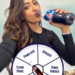 Gayatri Bhardwaj Instagram - Spice up your day with @thumsupofficial’s Spin The Bottle filter on Instagram! 😁 I had a blast trying out the different action moves and challenging myself. Can you crack the screen like I did? #SoftDrinkNahinToofan #ToofaniMoves #SpinTheBottle Don’t miss out on a chance to win some cool @thumsupofficial merchandise! Participate now. #Giveaway #Gratification