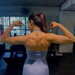 Gayatri Bhardwaj Instagram - gym-dump🤍 @coach_akshay thanks for making my leg day so painful🫠 Exousia Fitness