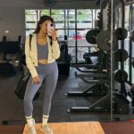 Gayatri Bhardwaj Instagram - gym-dump🤍 @coach_akshay thanks for making my leg day so painful🫠 Exousia Fitness