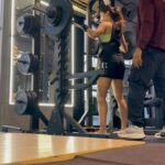 Gayatri Bhardwaj Instagram - gym-dump🤍 @coach_akshay thanks for making my leg day so painful🫠 Exousia Fitness