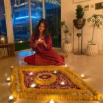 Gayatri Bhardwaj Instagram - Happy Diwali to all my friends, family and loved ones!🪔❤️ Gurugram Delhi India