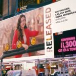 Gayatri Bhardwaj Instagram - Times Square, New York What?!❤️ someone pinch me please🤩 congratulations team! @bhuvan.bam22 you starrrr! @rohitonweb @himankgaur @arvin.bhandari