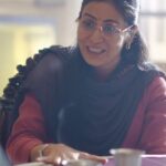 Girija Oak Instagram - INTRODUCING: Nivedita Bhattacharya as Dr. Pragya Yadav, Director, BSL4 Laboratory, delivering one of the most heart-touching performances in Indian cinema. ADVANCE BOOKINGS OPEN NOW. 2 DAYS TO GO! 28 September 2023. #TheVaccineWar #ATrueStory