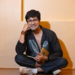 Gourab Roy Choudhary Instagram - Goggles are like life's funniest philosopher: They blur what you don't need to focus on, enhance what matters, and make you look like a surprised owl in the process.. Wardrobe @soumodeepduttalabel 📸TEAM WISEDUCK