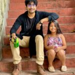 Gourab Roy Choudhary Instagram - In the glow of a boy's smile, the love for his little friend shines brightest; every hug they share writes a timeless tale of cherished moments…❤️🧿💐❤️ . . . . . . . . #smile #shoe #footwear #clothing #head #shoes #smiles #clothingbrand #sneakerhead #redhead #smile😊 #shoesaddict #vintageclothing #shoeporn #clothingline
