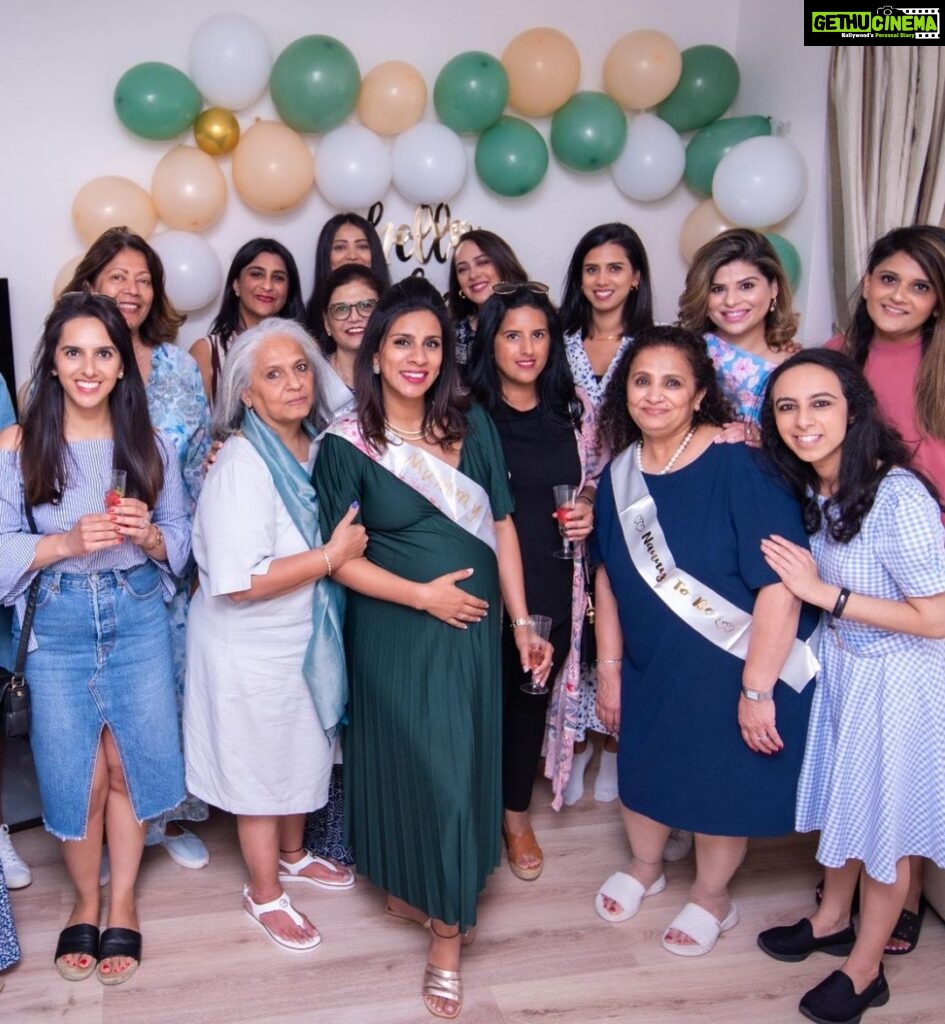Hazel Keech Instagram - A beautiful baby shower Sheerali! Your baby is so loved, welcomed and wanted already. Babys lucky to have you as its mamma not mention me as his Masi and Orion as his/her brother! Love you always. Beautiful photos @naman_davda look at you all grown up into a fancy photographer