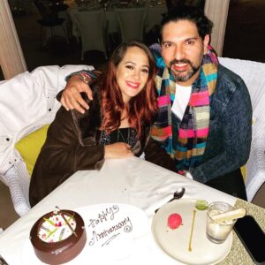 Hazel Keech Instagram - December is my favourite month, not only because it’s Christmas but mostly because its these peoples birthday. From the time these three have entered my life, my life has changed so much, for the better. They will never know how their presence in my life have made me better in every-way. I love you all, dearly. First photo my bbf/soul mate @inses , second photo my full of life angel Millie , third photo my husband @yuvisofficial #blessed #birthdays #wearewhowelove #family