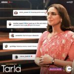 Huma Qureshi Instagram – Audience ne diya hai #Tarla ki recipe ko perfect 10 on 10! 💯 

Watch #TarlaOnZEE5, streaming now.

@mrfilmistaani @pglens @ronnie.screwvala @ashwinyiyertiwari @niteshtiwari22  @gautamved83 @pashanjal @hasanainhooda @varun.shetty.1840 @tarladalal  @renudalalcooking @manish_kalra_ @_sanjayshetty #SanjayDalal @deepak_dalal_official @rsvpmovies @earthskynotes @zee5 @zee5global @zeemusiccompany