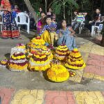 Ishika Singh Instagram - “The fragrance of flowers and the vibrant colors of Bathukamma light up the spirit of every Telugu woman.” #bathukamma #bathukammacelebrations #bathukamafestival #flowerpower #flowerlovers