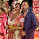 Ishita Dutta Instagram - Sidoor Khela, a celebration of womanhood and unity, on this auspicious day of Vijaya Dashami seeking Durga Maa’s blessings and guidance. 🙏 #SidoorKhela #VijayaDashami North Bombay Durga Puja