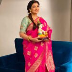 Juhi Parmar Instagram - For the celebration of your birth, for the celebration of every Maiyya out there, for all the माखन and the नटखट चोरी wishing all of you a very Happy Janmasthami! #Throwback #HamariWaliGoodNews #HappyJanmasthami