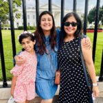 Juhi Parmar Instagram - We are back from a wonderful and memorable vacation and the best part of our trip was meeting Asheesh ji , Rupal ji and Sukratti. Little does one know the definition of kindness and selflessness till when actually its seen unravel so beautifully...Its been a memorable trip but one of gratitude.. all thanks to my dearest Anoop Bhaiya who told me that his best friends stay in DC and got me in touch with them right before we were to leave for America and from leaving from Mumbai till the entire time when we were there, they were helping me make bookings, sending me guidance from shopping and did everything I had never imagined.  I can go on and on about it. But truly what really is beyond words is when Samairra and I were stuck in New York City as our flight for Buffalo got cancelled.  I didn't know what to do which is when they came to the rescue and right away booked us a bus to Washington DC, where they live.  And when we reached our destination, smiling faces with waving hands were waiting for us at the bus stop at 11 in the night as if family was waiting with open arms to greet us and truly they have become family.  From never having met each other to coming to our rescue at every little hurdle I faced in the trip, to taking us around Washington DC and opening up their home and hearts to us, and not to miss the delicious home cooked Indian meals , I must say I knew the definition of kindness but what it truly MEANS I saw unravel in front of my eyes during this trip.  A thank you would never be enough but beyond what you did for Samairra and me, I must say we also learned that there is so much goodness still in the world and I'm glad that my child is seeing this and imbibes it for our future. I would happily miss seeing Niagara falls all over again if that meant meeting you all. Met you as Asheesh ji and Rupal ji and left with having to call you bhaiya and didi..describes everything. We have a home in USA now and that home is you both ❤️ Thank you Anoop bhaiya once again for introducing us and adding such a beautiful family to our lives ❤️🙏 #gratitude #blessed #family #love #travelstories #JPtravelstories #beautifuldestinations #love