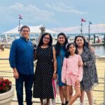 Juhi Parmar Instagram - We are back from a wonderful and memorable vacation and the best part of our trip was meeting Asheesh ji , Rupal ji and Sukratti. Little does one know the definition of kindness and selflessness till when actually its seen unravel so beautifully...Its been a memorable trip but one of gratitude.. all thanks to my dearest Anoop Bhaiya who told me that his best friends stay in DC and got me in touch with them right before we were to leave for America and from leaving from Mumbai till the entire time when we were there, they were helping me make bookings, sending me guidance from shopping and did everything I had never imagined.  I can go on and on about it. But truly what really is beyond words is when Samairra and I were stuck in New York City as our flight for Buffalo got cancelled.  I didn't know what to do which is when they came to the rescue and right away booked us a bus to Washington DC, where they live.  And when we reached our destination, smiling faces with waving hands were waiting for us at the bus stop at 11 in the night as if family was waiting with open arms to greet us and truly they have become family.  From never having met each other to coming to our rescue at every little hurdle I faced in the trip, to taking us around Washington DC and opening up their home and hearts to us, and not to miss the delicious home cooked Indian meals , I must say I knew the definition of kindness but what it truly MEANS I saw unravel in front of my eyes during this trip.  A thank you would never be enough but beyond what you did for Samairra and me, I must say we also learned that there is so much goodness still in the world and I'm glad that my child is seeing this and imbibes it for our future. I would happily miss seeing Niagara falls all over again if that meant meeting you all. Met you as Asheesh ji and Rupal ji and left with having to call you bhaiya and didi..describes everything. We have a home in USA now and that home is you both ❤️ Thank you Anoop bhaiya once again for introducing us and adding such a beautiful family to our lives ❤️🙏 #gratitude #blessed #family #love #travelstories #JPtravelstories #beautifuldestinations #love