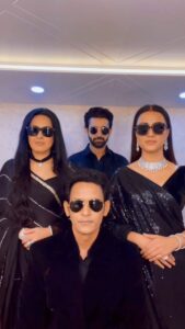 Kamya Punjabi Instagram - Hopping on the trend with swag 😎

#neerjaeknayipehchaan #trendingreels #trendingsongs #withyou #apdhillon #black #colorstv #abeer #didun #munmun #kaushik #dancereel #fun #onset #friends
