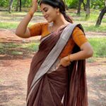Kanmani Manoharan Instagram - #kanmanimanoharan✨ #amutha Pc @arunpadmanaban_actor nandri