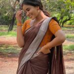 Kanmani Manoharan Instagram - #kanmanimanoharan✨ #amutha Pc @arunpadmanaban_actor nandri