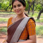 Kanmani Manoharan Instagram - #kanmanimanoharan✨ #amutha Pc @arunpadmanaban_actor nandri
