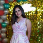Kanmani Manoharan Instagram - #kanmanimanoharan✨ Pretty pink @vkfashion2018 Beautiful shots @sathyaphotography3 #kanmanimanoharan✨ #television #actress #zee #zeetamil #appa #event #appabday #truns60