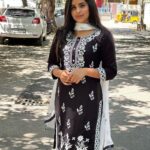 Kanmani Manoharan Instagram - #kanmanimanoharan✨ Beautiful outfit @sarees_wholesale_collection