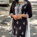Kanmani Manoharan Instagram - #kanmanimanoharan✨ Very beautiful Chikankari Kurti Set from @sarees_wholesale_collection Must Buy ❤️‍🔥 Very reasonable cost🤩 #reelsinsta #reelit #instareel #reelsviral #trendingaudio #sareereels #sareelook❤️ #sareelook❤️ #lookoftheday #reeels💖💖💞💑 #instafashion #silksarees #collaboration