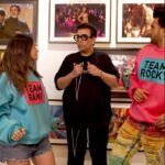 Karan Johar Instagram - Rocky & Rani at their peak energy…much like how it was on set😂😂 Always making me go WHAT….JHUMKA!😉 #RockyAurRaniKiiPremKahaani