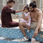 Karanvir Bohra Instagram - Happy happy birthday pops @mbfilmsnetwork This song is so beautiful for this moment... "Sab kuch tere hawale kardiya," When we were little you were so busy shooting, but you have always been so carring and loving as a father, and now I see the affection you have with my children (Bella Vienna & Gia) and @minksrulz children (Ananya and Ariya) it makes my heart fill up to see you are reliving the momemts you lost with us❤️❤️❤️❤️ Love you so much pops, i pray to fulfill all your dreams in this lifetime 🙏🙏